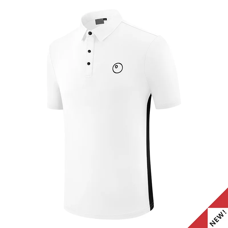 G Golf Short-Sleeved T-shirt Men's Summer Comfortable Sports Polo Shirts Golf Clothing Men's Quick-Drying Jersey #2301