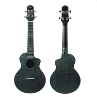 natasha 23 inch ukulele concert hawaii guitar hpl maple wood acoustic single board for beginner