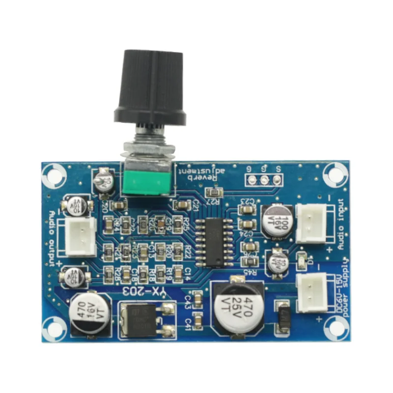 Микрофон PT2399 с эффектом платы реверберации Super M65831 моно-усилитель предусилитель