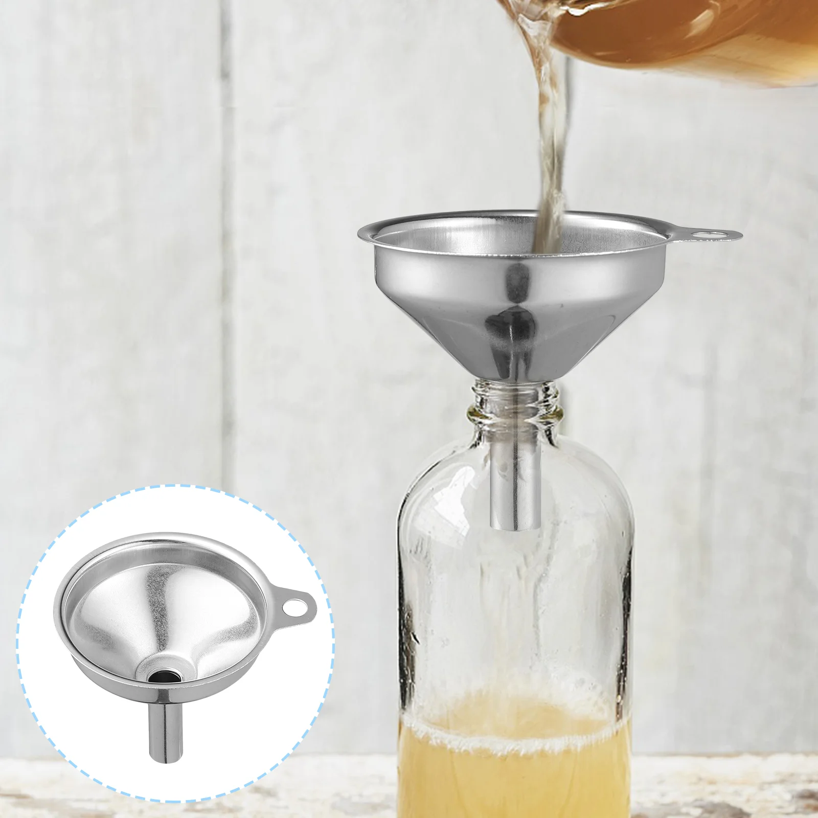 

Funnel Kitchen Steel Stainless Hip Transferringwithflask Canning Minimetal Gadget Gradeflasks