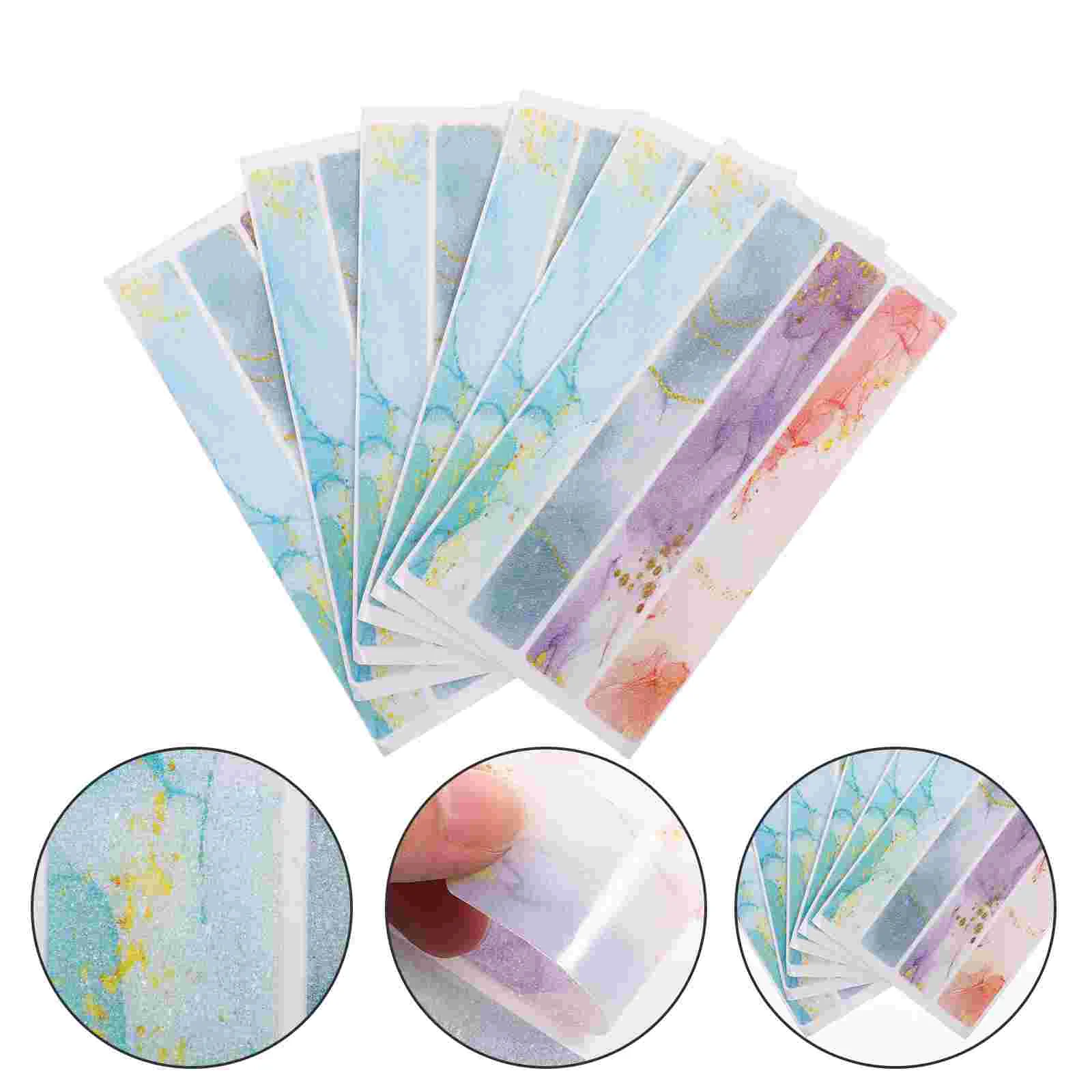 

24pcs Bathroom Bathtub Washroom Anti-slip Stickers Self-adhesive Strips Adhesive Flooring Tapes Non-slip Tapes