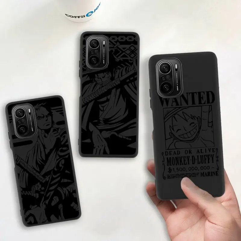 

Anime One Piece Phone Case For Redmi 9A 8A Note 10 9 8 8T Redmi 9 K20 K30 K40 Pro Max Silicone Soft Cover