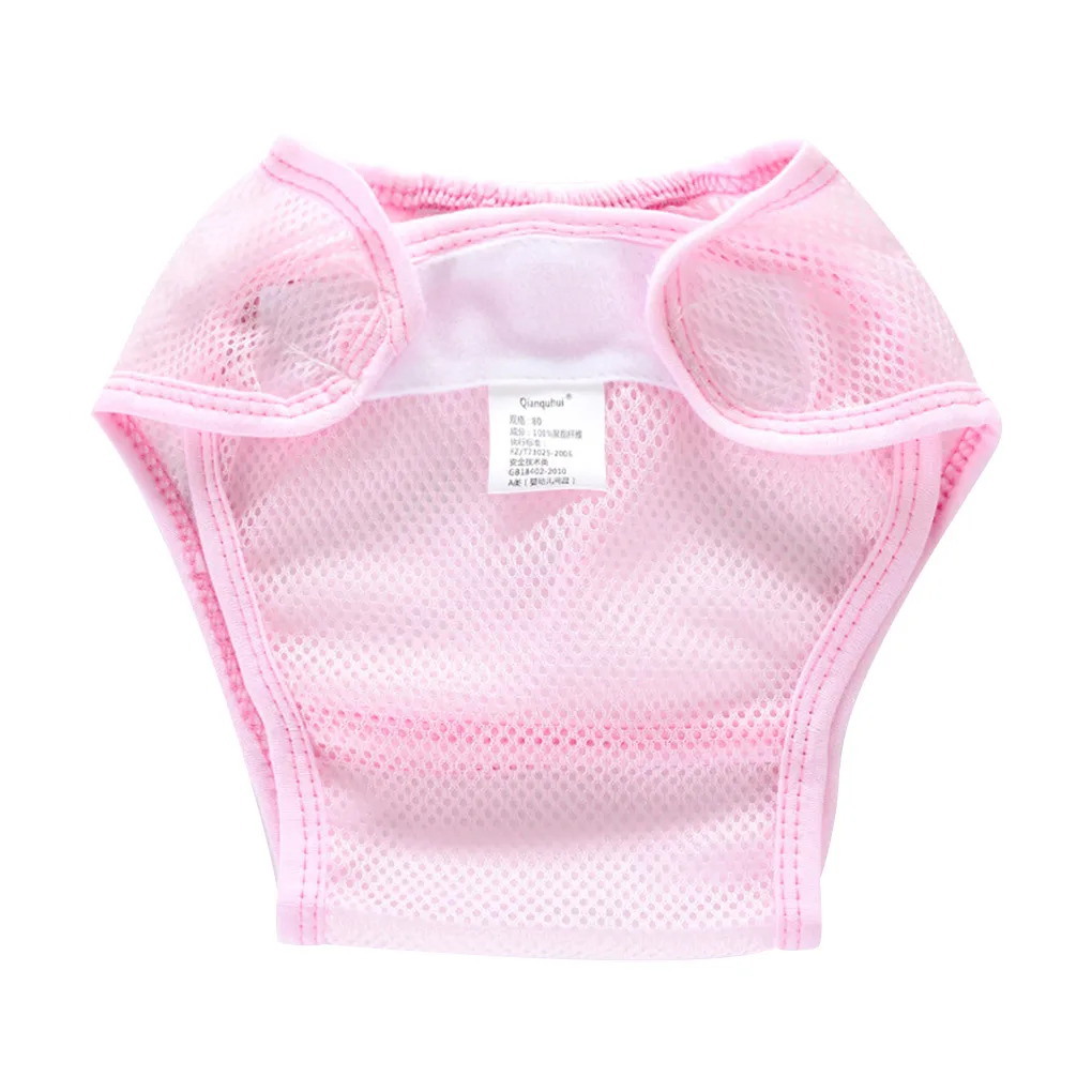 

Baby Diapers Nappies Cloth Diaper Net Pants Washable Mesh Nappy Newborn Summer Breathable Diapers Infant Cotton liner 80/90/100