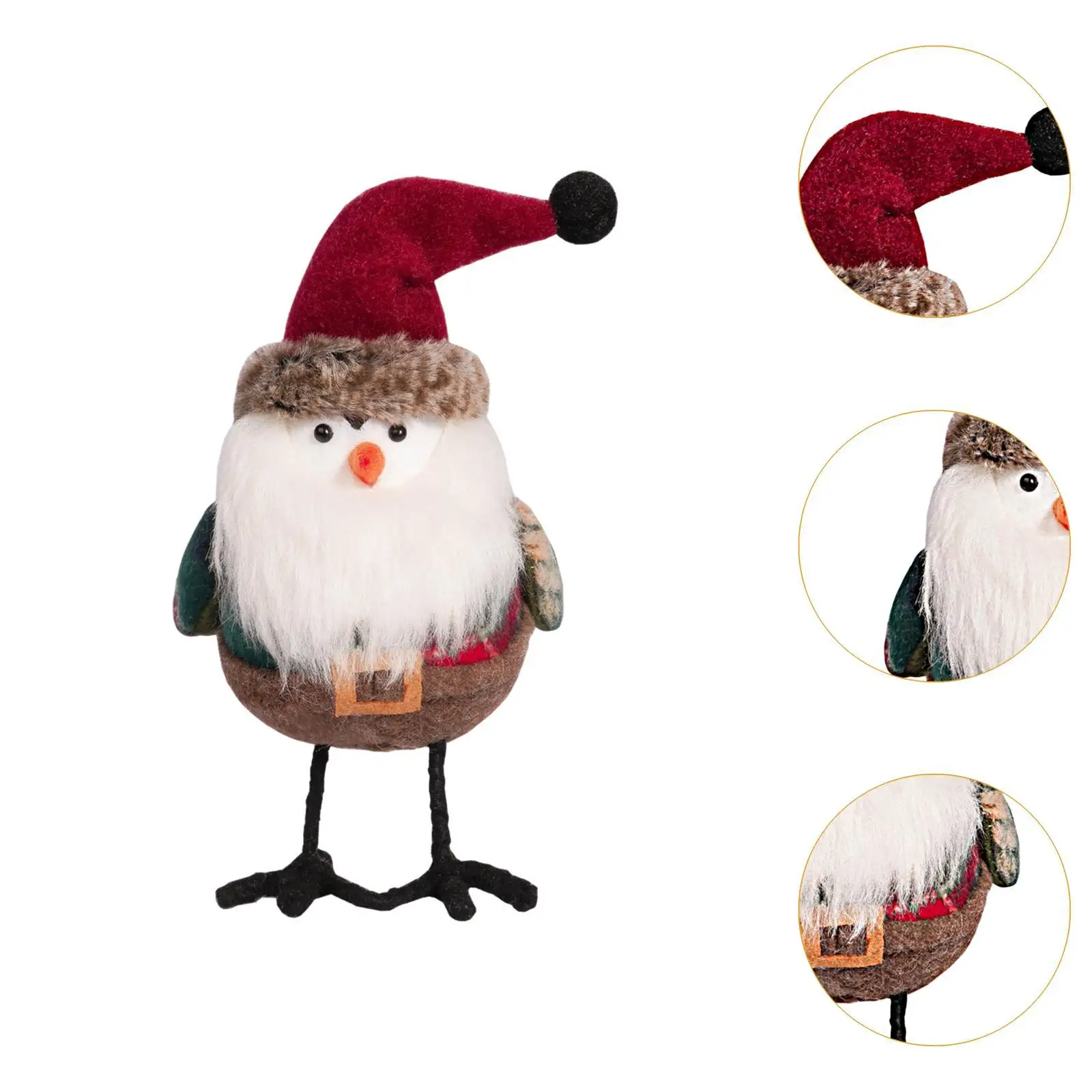 Рождественское украшение стола птица домашний декор на Новый год кухонный камин