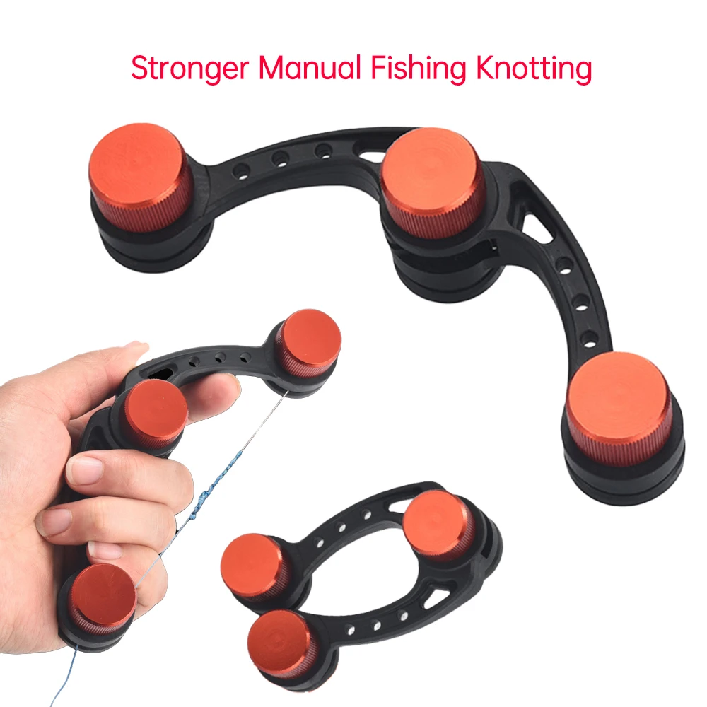 1PC GT FG PR Knotter Assist Line Leader Connection Knotting Machine Bobbin Winder Lines Wire Cable Knot Device Fishing Tools