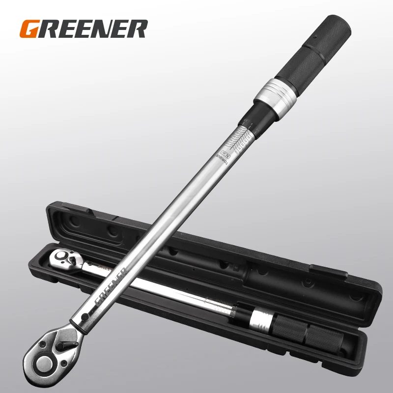 Гаечный ключ GREENER 1/4 'ɱ/4'' гаечный с двухсторонним храповым механизмом