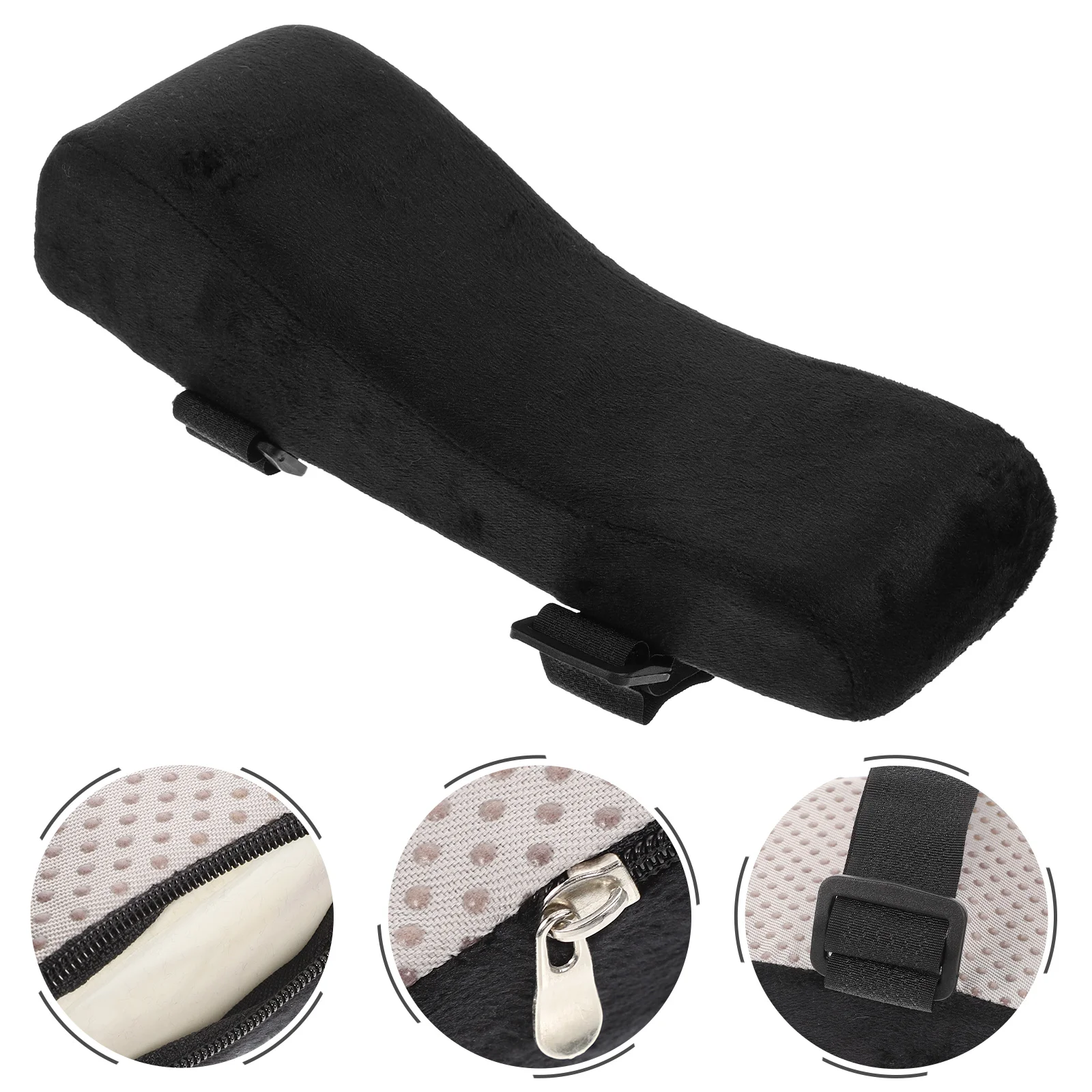 

Chair Armrest Elbow Rest Cushion Pads Arm Office Pad Pillow Hand Support Wheelchair Reusable Cushions Cover Foam Part Supplies