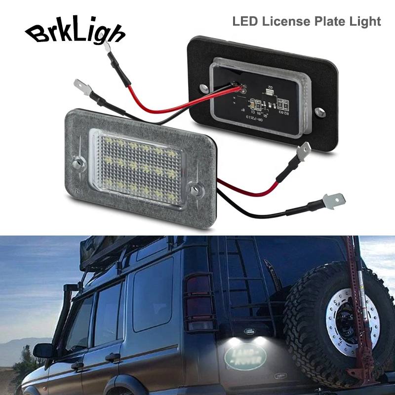 2 шт. Автомобильные светодиодные лампы для номерного знака Land Rover Discovery 1 1994-2004 |