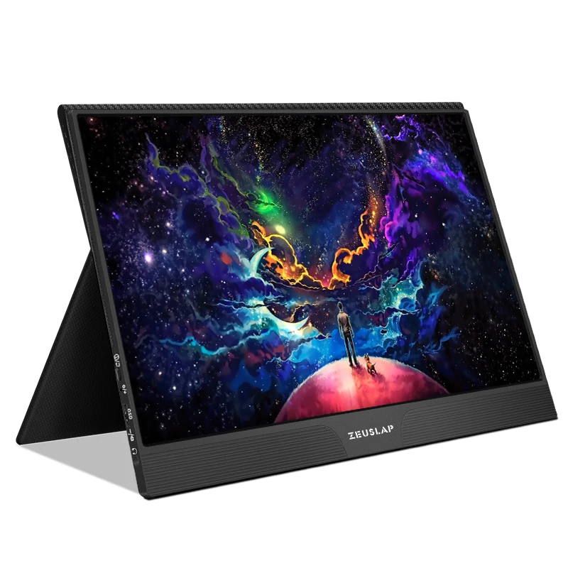 Фото ZEUSLAP 15.6inch portable monitor usb type c HDMI-compatible computer display for ps4 switch xbox one laptop phone - купить по ZEUSLAP 15.6inch portable monitor usb type c HDMI-compatible computer display for ps4 switch xbox one laptop phone - купить по