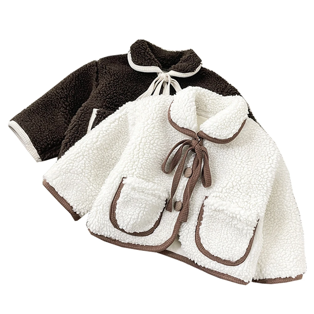 

Детское пальто из овечьей шерсти, на возраст 1-3 года