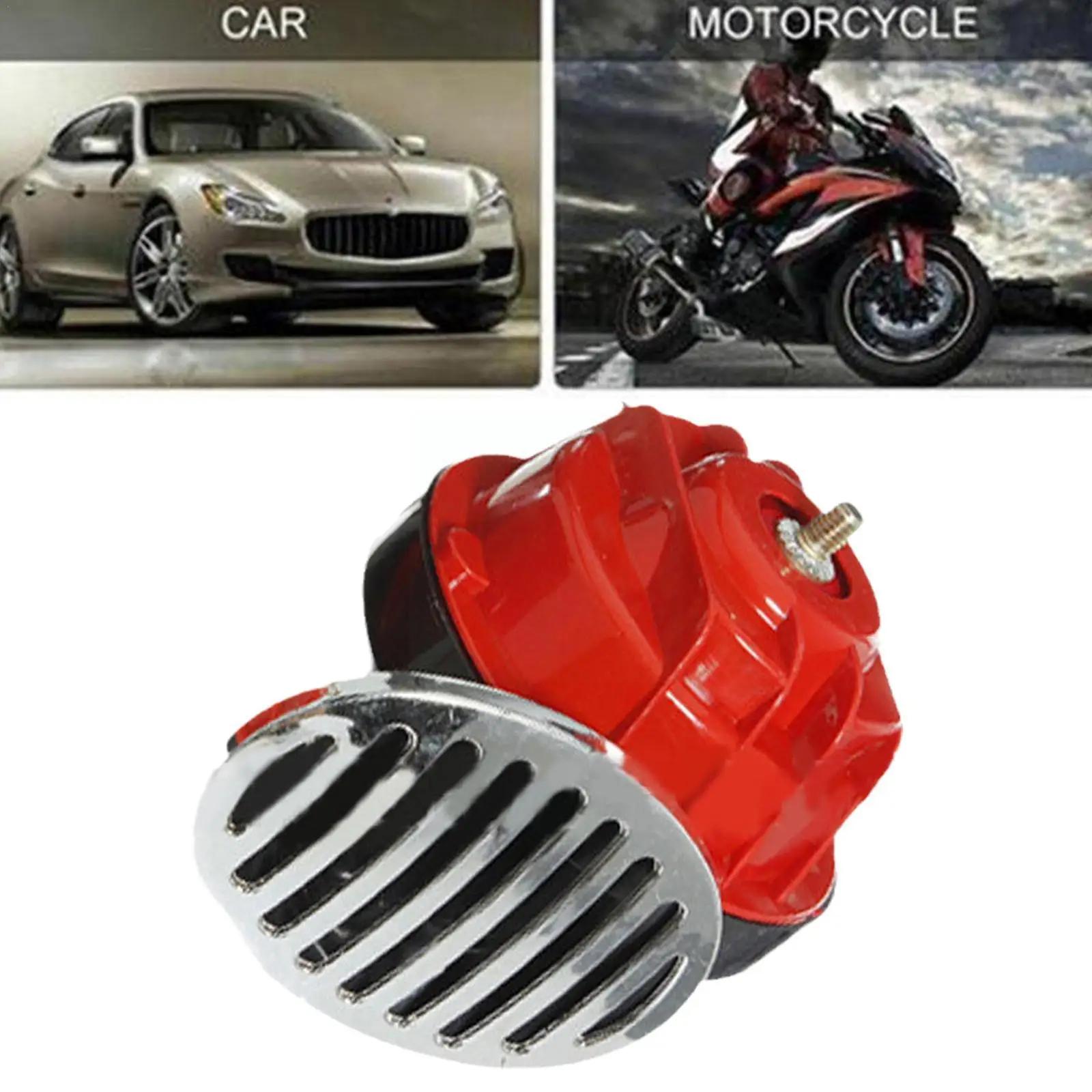 

12v Whistle Car Snail Horn 300db Snail Horn Waterproof Motorcycle Modification J1v6
