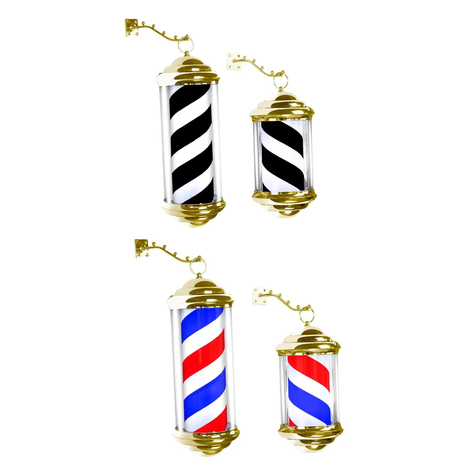 Освещение для парикмахерской оригинальная Водонепроницаемая ретро-полоска