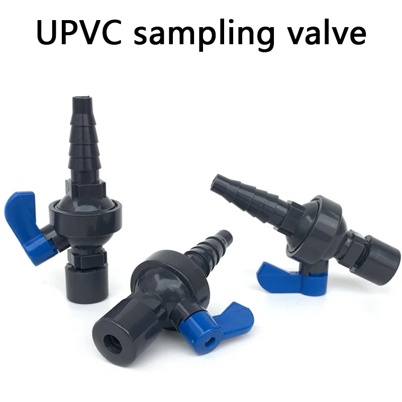 

UPVC sampling valve laboratory water intake valve sampling valve acid and alkali resistant plastic reverse osmosis cock valve