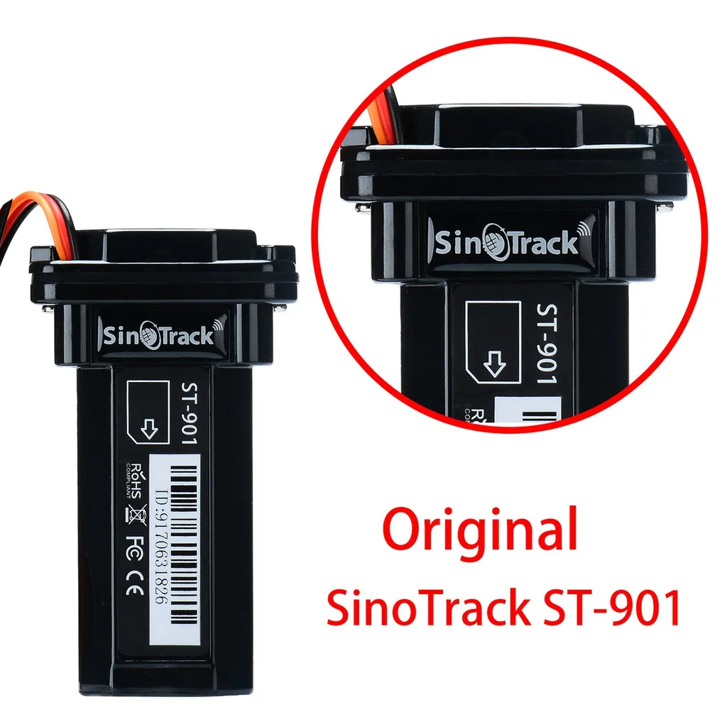 Водонепроницаемый GPS-трекер SinoTrack Mini оригинальный для автомобиля мотоцикла в
