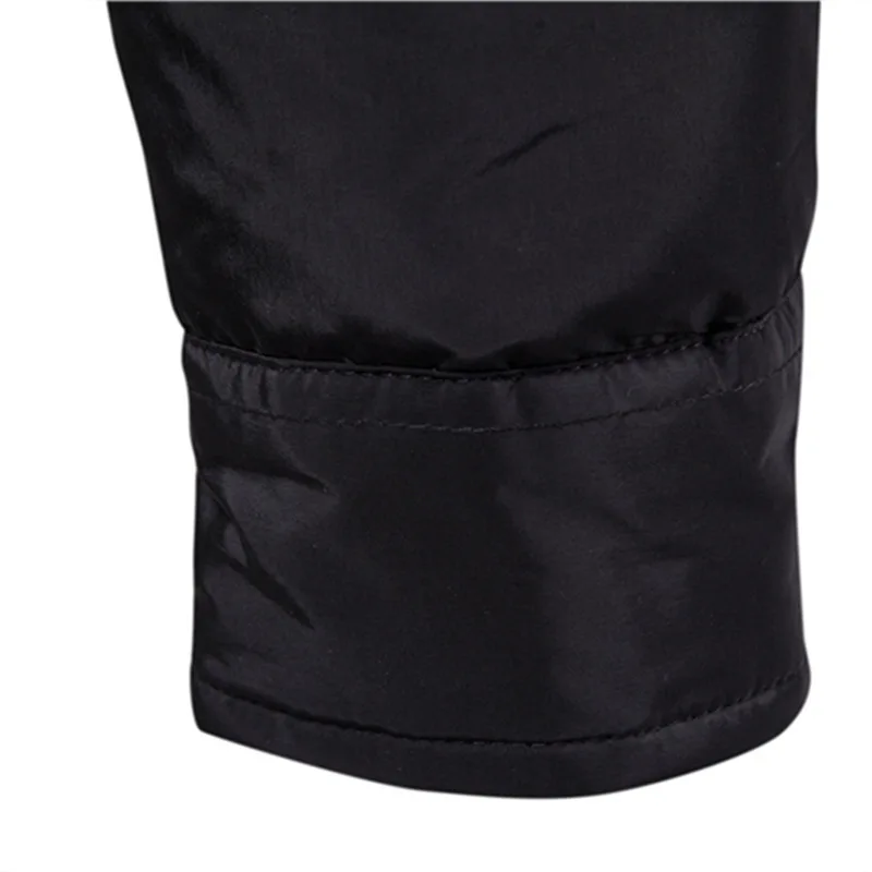 Winter New Men's Lapel Solid Color Cotton Jacket Business Casual Warm Coat Pocket Decoration for Men