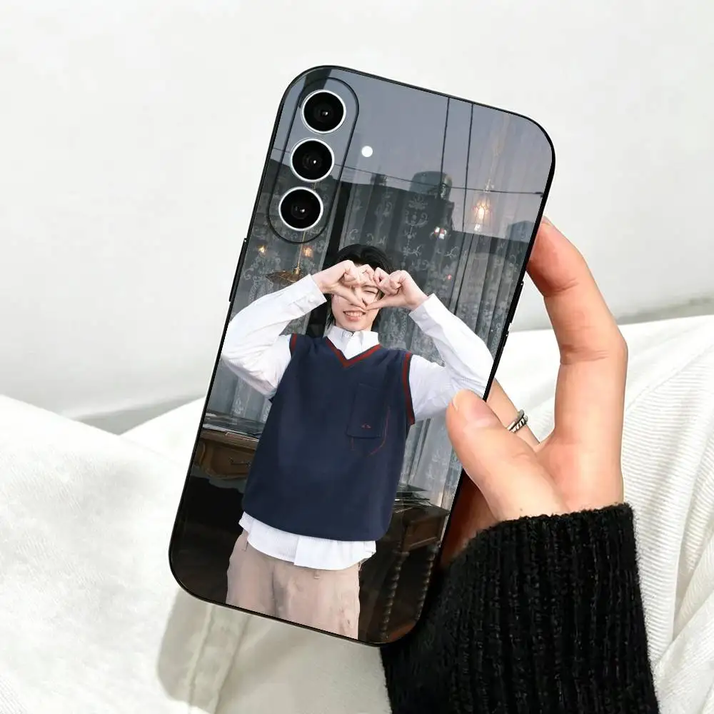 Фото Чехол для телефона Louis LNGSHOT для Samsung Galaxy A73, A72, A71, A70, A53, A52, A51, другие модели, мягкий черный чехол №3