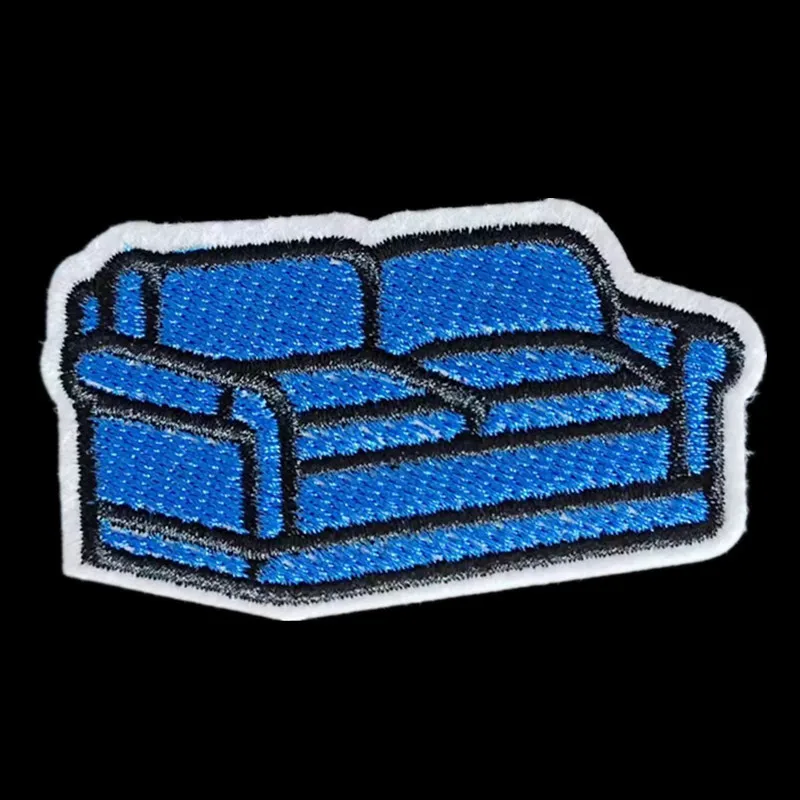 

Embroidery Fashion Patch Sofa Iron on Patch for clothing accessories Home Style Pattern Logo Strange things Diy Gifts