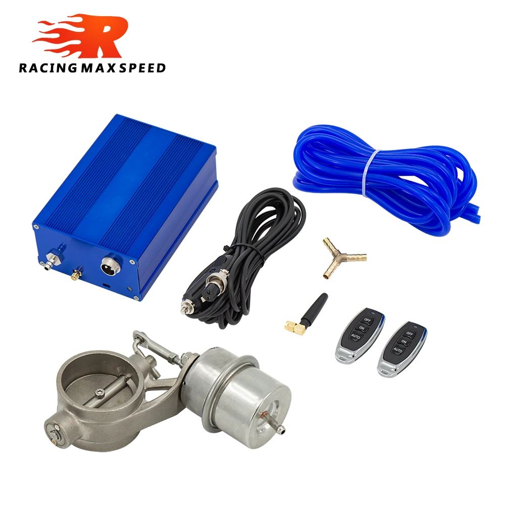 

2"/2.36"/2.5"/2.75"/3" Vacuum Control Exhaust Valve/Cutout Set with Vacuum Pump With Wireless Remote Controller Car Accessories