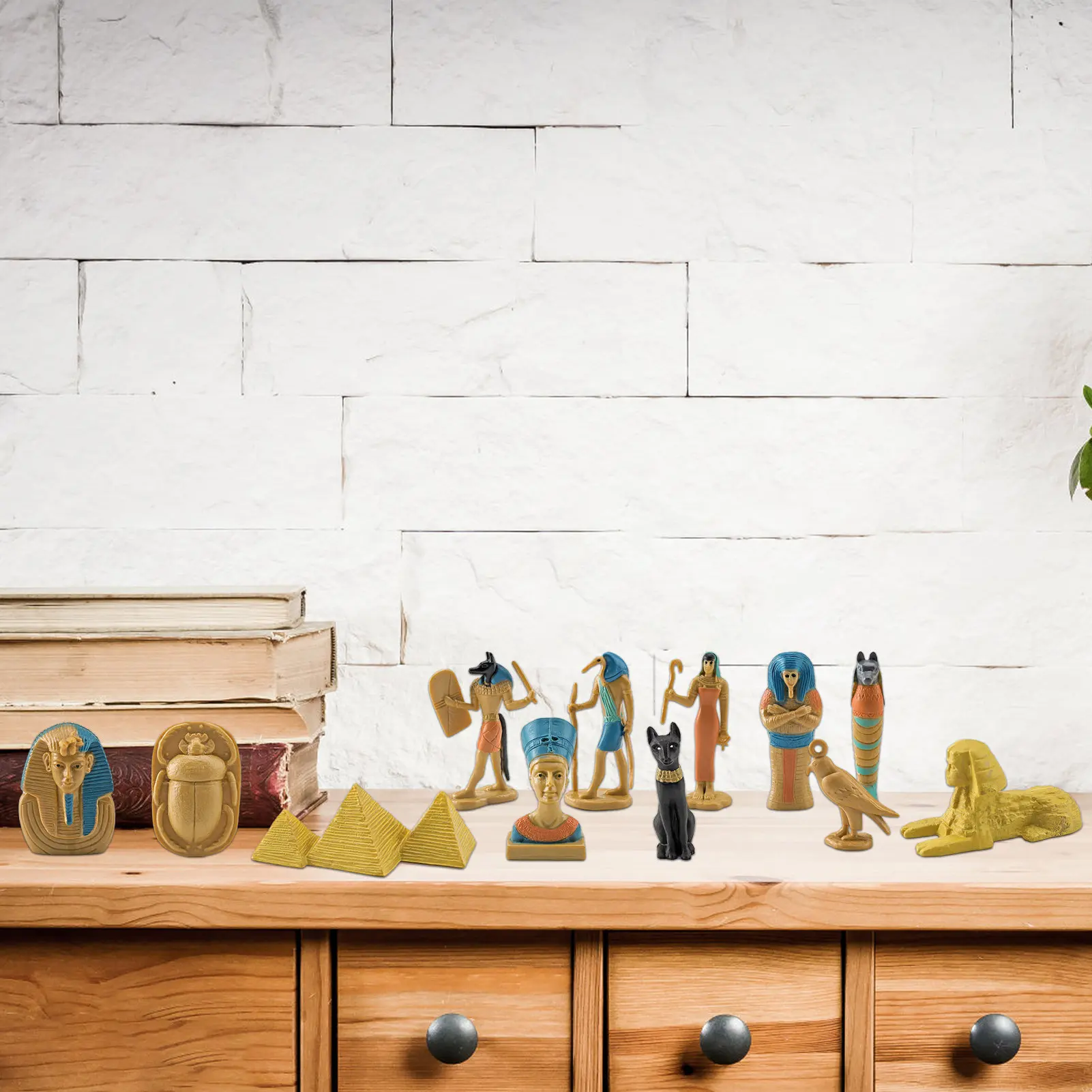 12 шт. старинные египетские бриллианты пирамиды Сфинкс королева неfertiti