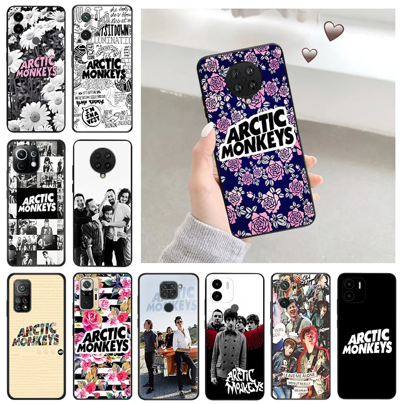 Арктическая обезьяна Алекс Тернер мягкий чехол для телефона Redmi Note10 10S 10A 10C A1 Plus K60 Pro Xiaomi Mi 10 5G 8 A2 10T Lite матовый чехол