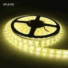 Luces fita tira Светодиодная лента 5050 IP68 Водонепроницаемая 12 в 60 светодиодовм наружное освещение для бассейна аквариума пруда фонтана ванной
