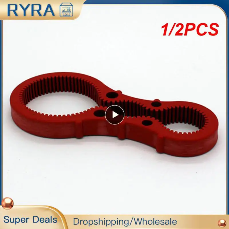 

1/2PCS Water Outlet Universal Wrench Faucet Bubbler Wrench Disassembly Cleaning Tool Four Side Available Bubbler Blue Wrench