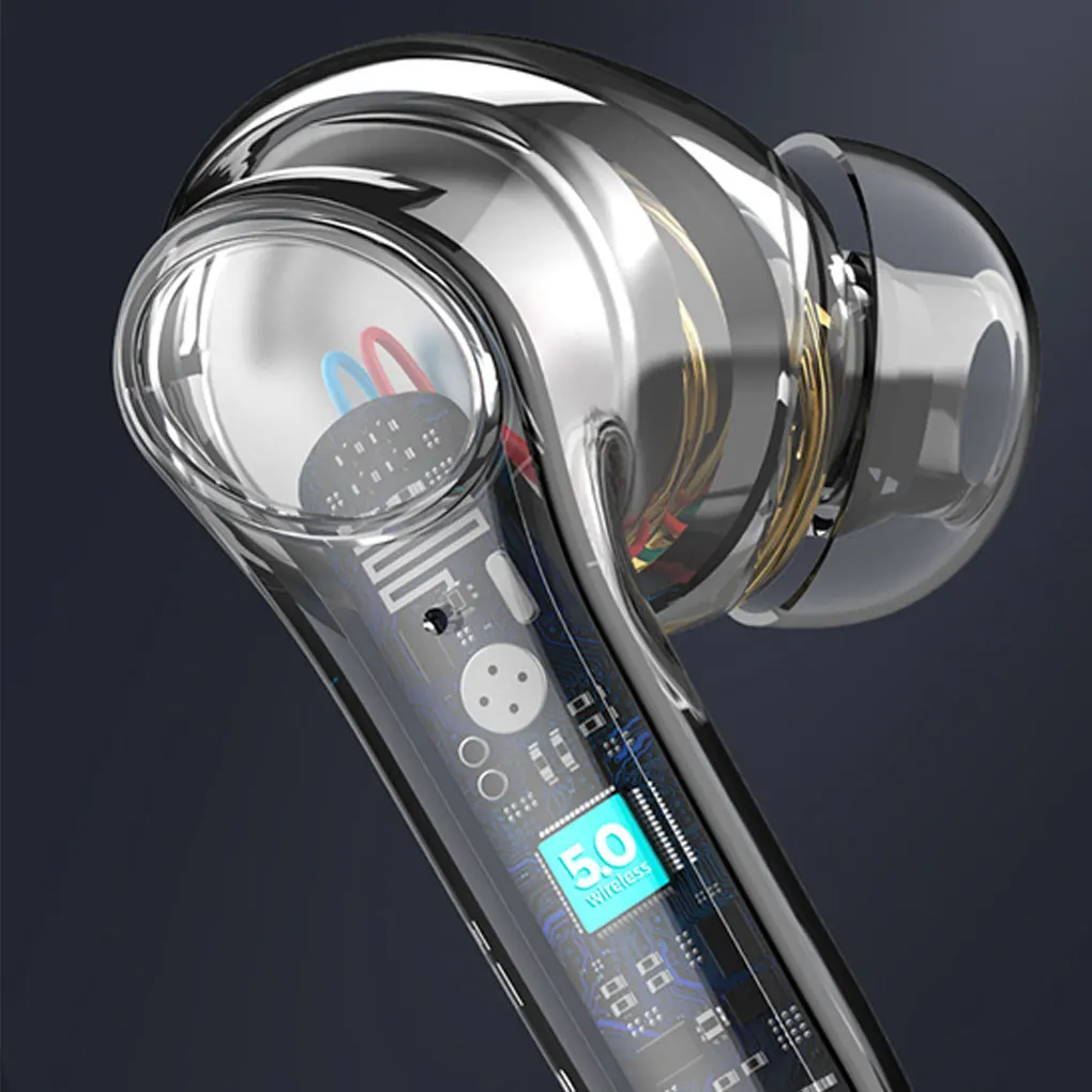 

Профессиональные Bluetooth-наушники 5,0, наушники-вкладыши с шумоподавлением, наушники с высоким разрешением для звонков и длительного режима ож...