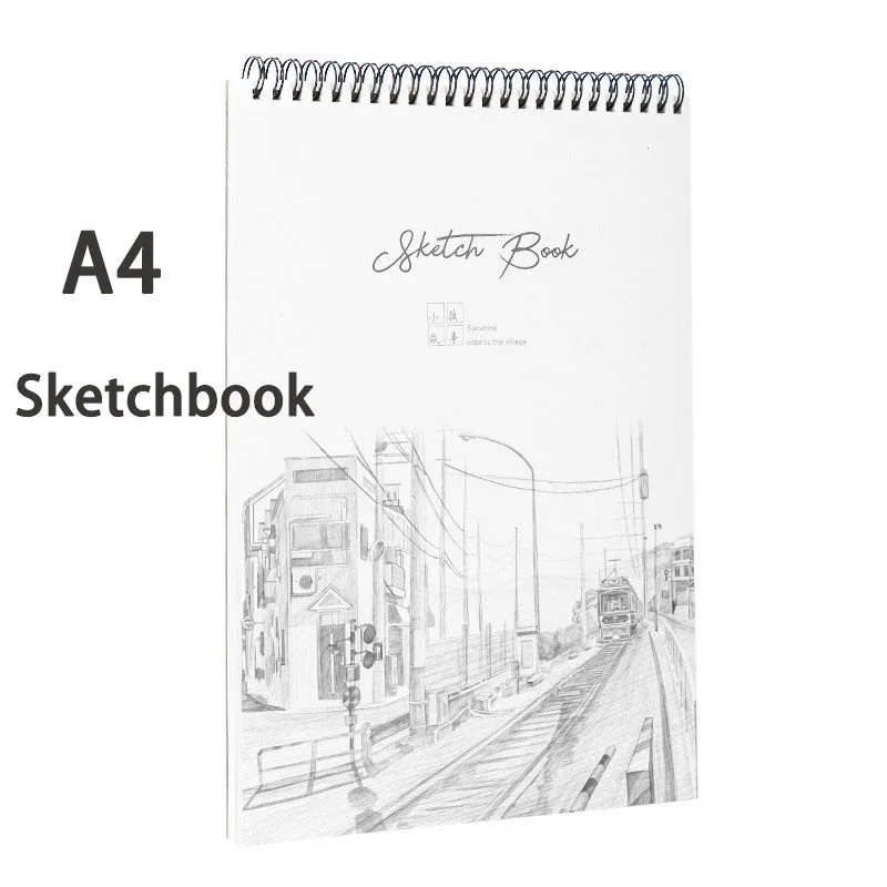 

Thickened Sketch Book A4 hand-drawn Sketch Book Children's Drawing Book art Student Exercise Book is 40 Pages Thick