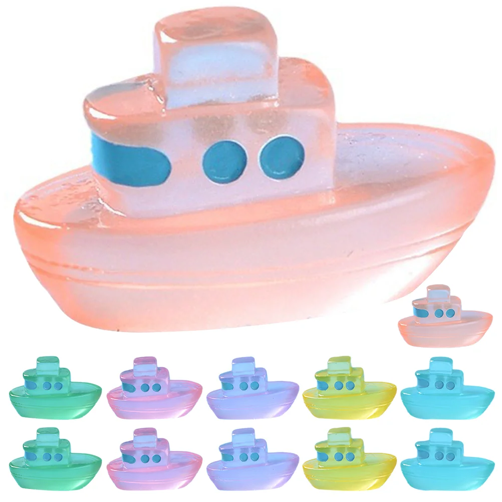 12 шт. декор для террариума микропейзаж круизная лодка миниатюры настольные
