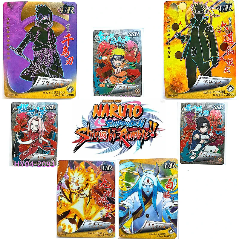 

NARUTO Uzumaki Naruto Ootutuki Kaguya Uchiha Sasuke Deidara Full set Leaflet SP CP UR Game Collection Cards Christmas GIFT TOY