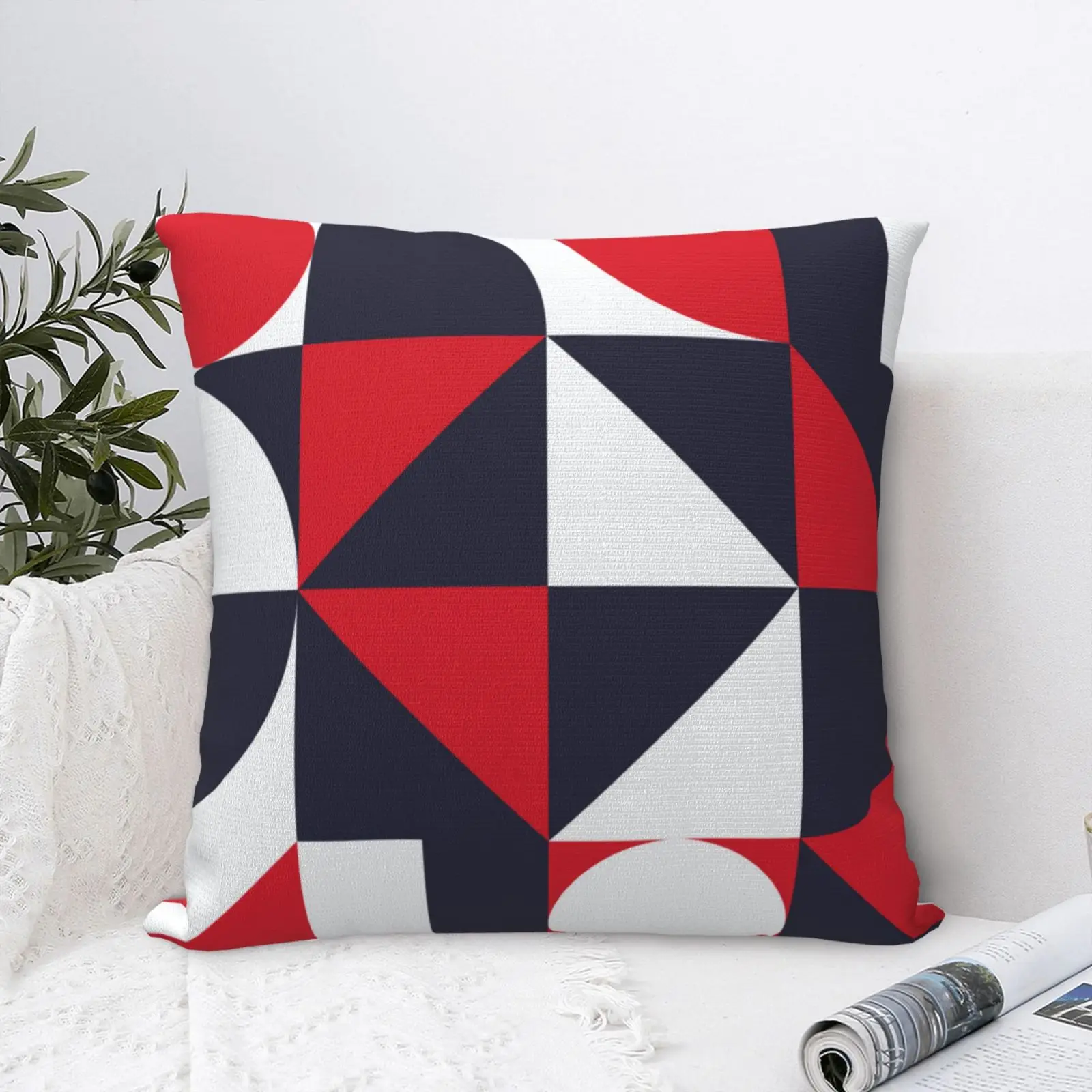 

Mid-Century Modern 70S 5 Pillow Case Bed Zipper Accessories For Home Decor Pillowcases For Pillows Black Pillow Cover For Sofa