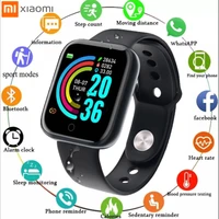 xiaomi smart watch y68 bluetooth fitness tracker sports watch heart rate monitor blood pressure smart bracelet for android ios