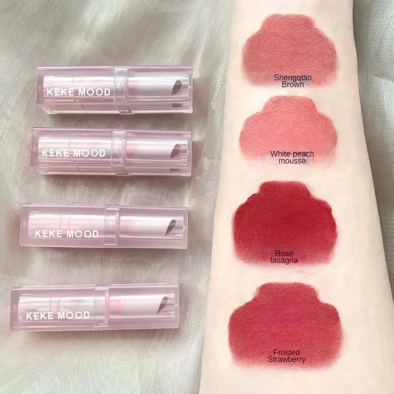 

Губная помада Bean Sand, бархатная мягкая туманная бархатная губная помада, бархатная Матовая Мягкая туманная губная помада