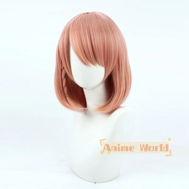 Парик из синтетических волос для косплея ляпис с эмблемой огня