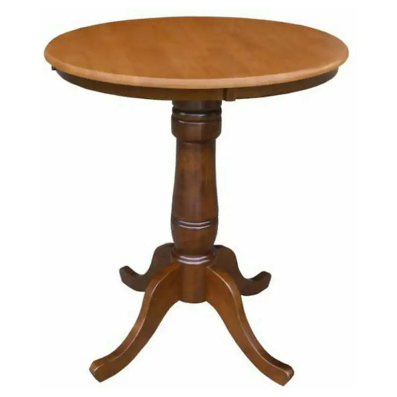 

30 in. Round Pedestal Counter Height Dining Table