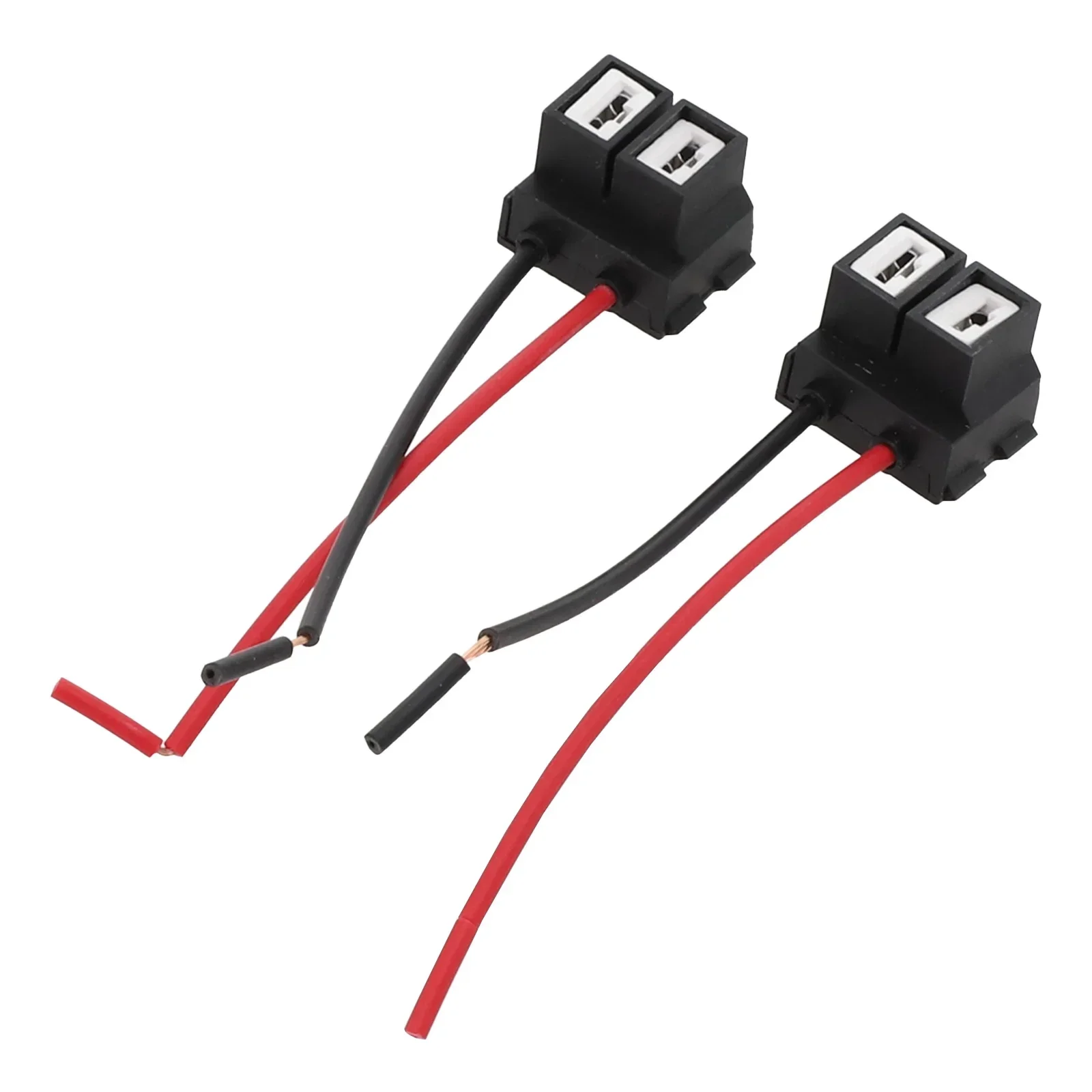 2 szt. Gniazda wiązki przewodów samochodowych złącze kabla wtyczka do reflektora LED H7 samochód podstawa żarówki akcesoria