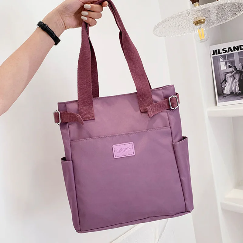 

Daily Waterproof Oxford Tote Bag Female Casual Shoulder Bag High Quality Handle Bag Large Capcity Shopping Purse sac