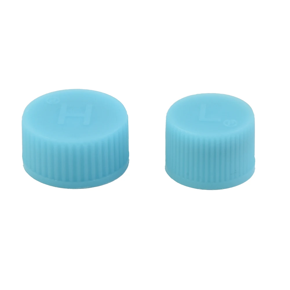 

For R134a R12 A/C Cap High/Low Pressure Service Tool Universal Valve 2pcs AC System Accessory Air Conditioning