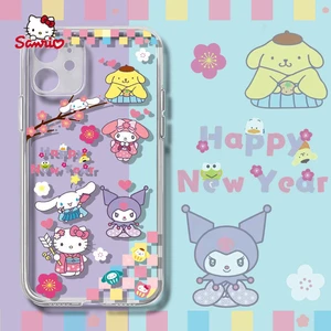 Sanrio Transparent For Iphone 13 13 Pro 13 Pro Max 12 12 Pro 12 Pro Max 11 11 Pro 11 Pro Max X Xs Ma