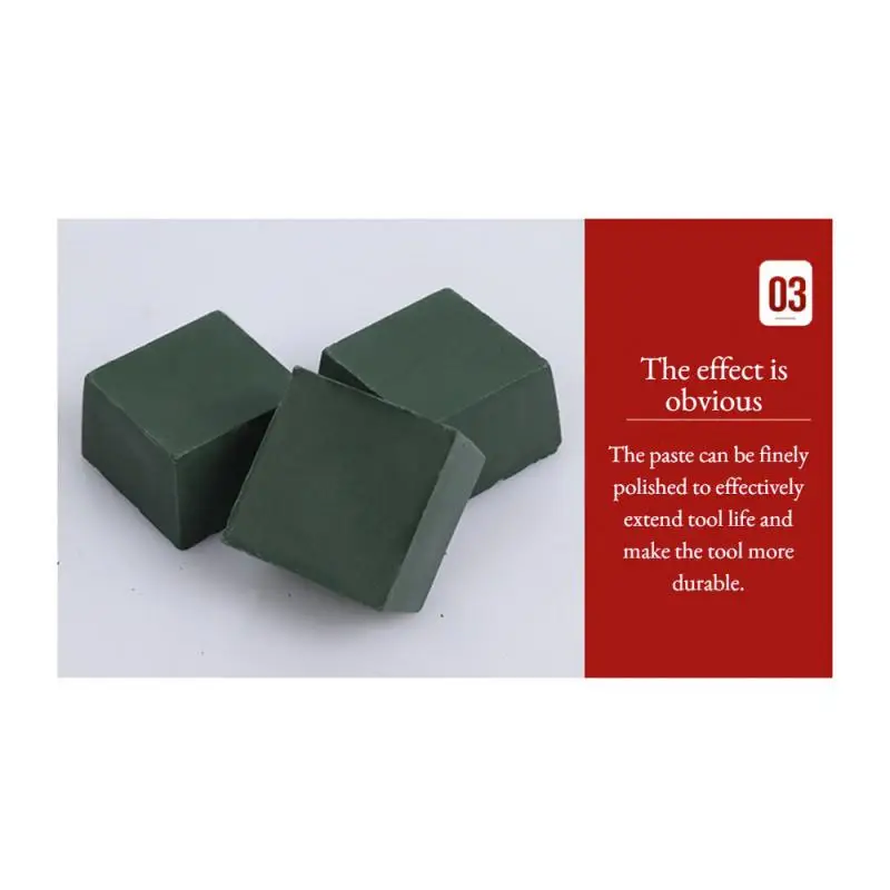 NewDIY Abrasives Paste Polishing Green Alumina Fine Abrasive Buff Metal Jewelry Knife Blade Compound