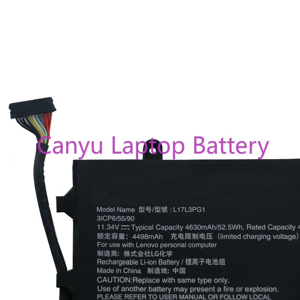

Laptop Battery For Lenovo Y530 Y530-15ICH Y540-15IRH Y740 Y7000 Y7000P L17C3PG1 L17L3PG1 L17M3PG1 L17M3PG3 L17C3PG2 New