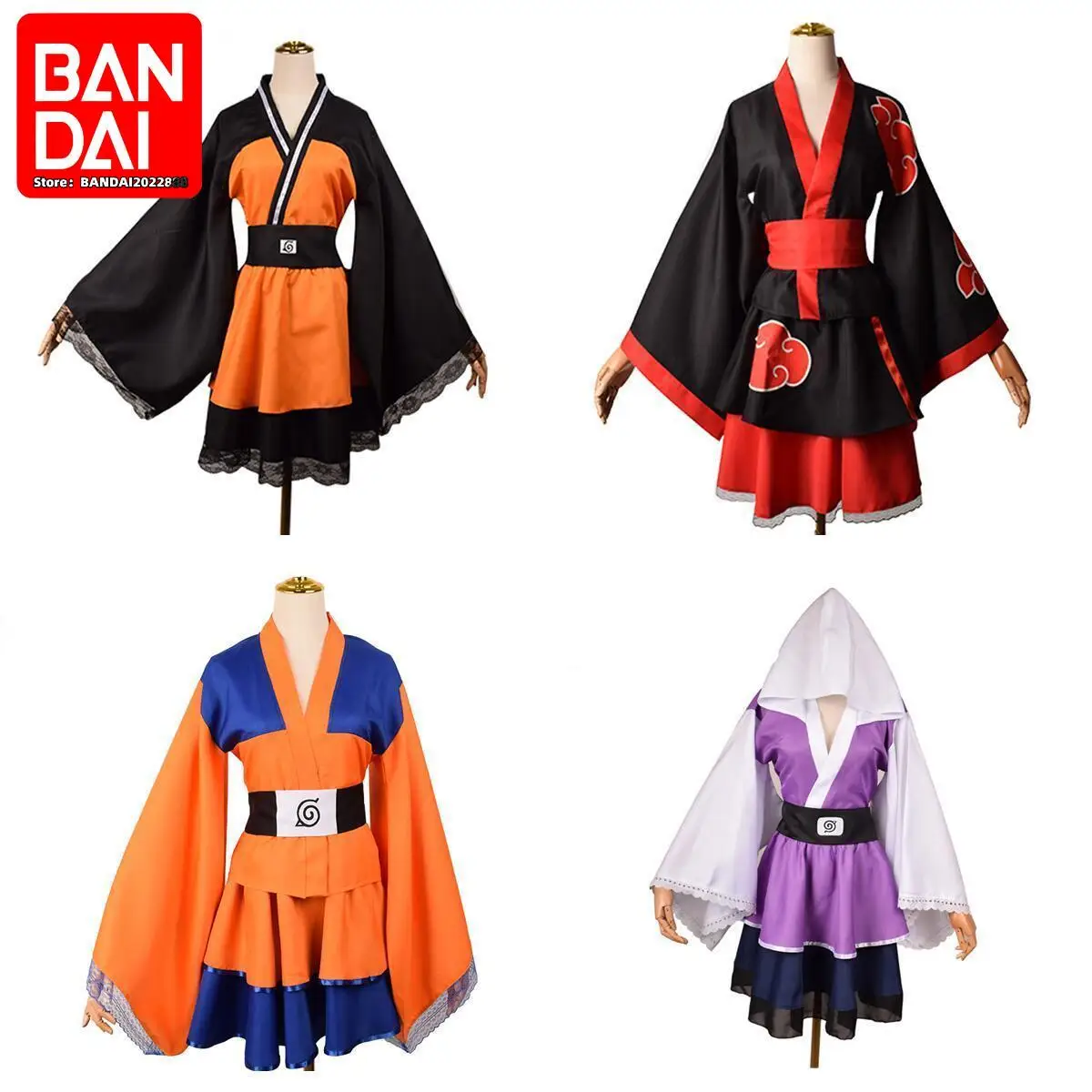 

Anime Clothing Cosplay Kimono Naruto Wind Legend Daily Xiang Xiao Organization Vortex Naruto Cos Clothing