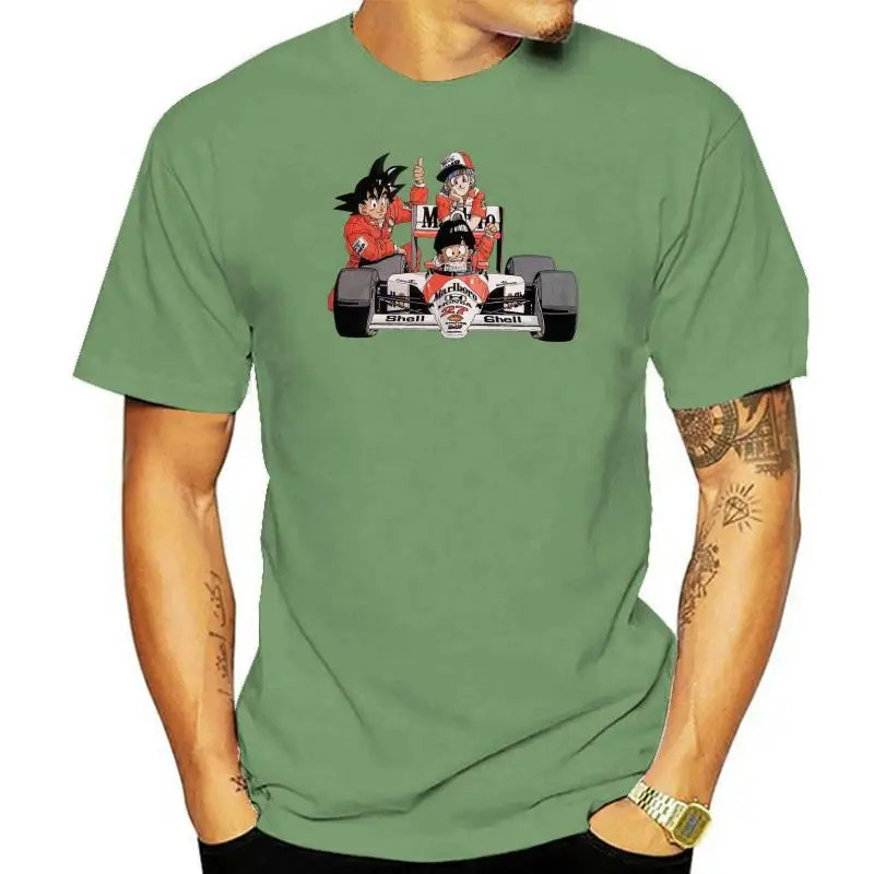 

New design unique Retro men t-shirt car fans Tops cool Tees my favorite driver ayrton senna