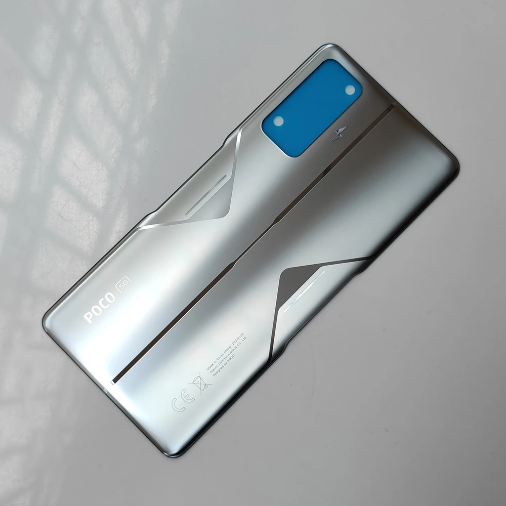 Оригинальная Задняя стеклянная крышка F4 GT для Xiaomi Poco задняя дверь сменный