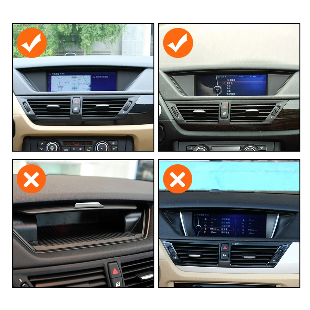 Приборная панель автомобиля интерьерный дисплей экран отделка прибора замена