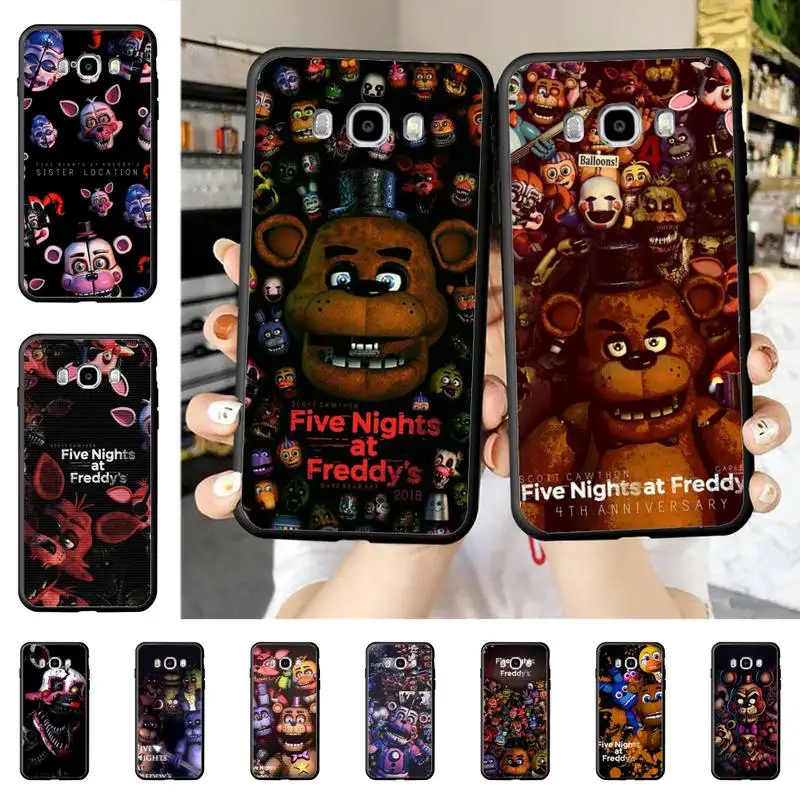 

Fnaf Five-nights-At-Freddys Anime Phone Case for Samsung J 4 5 6 7 8 prime plus 2018 2017 2016 J7 core