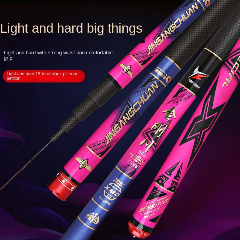 Удочка для форели Спиннинг рыбалки телескопическая удочка ловли карпа речной