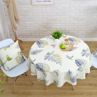 proud rose waterproof printed tablecloth round table cover tea table cloth rural rectangular cover cloth home decoration