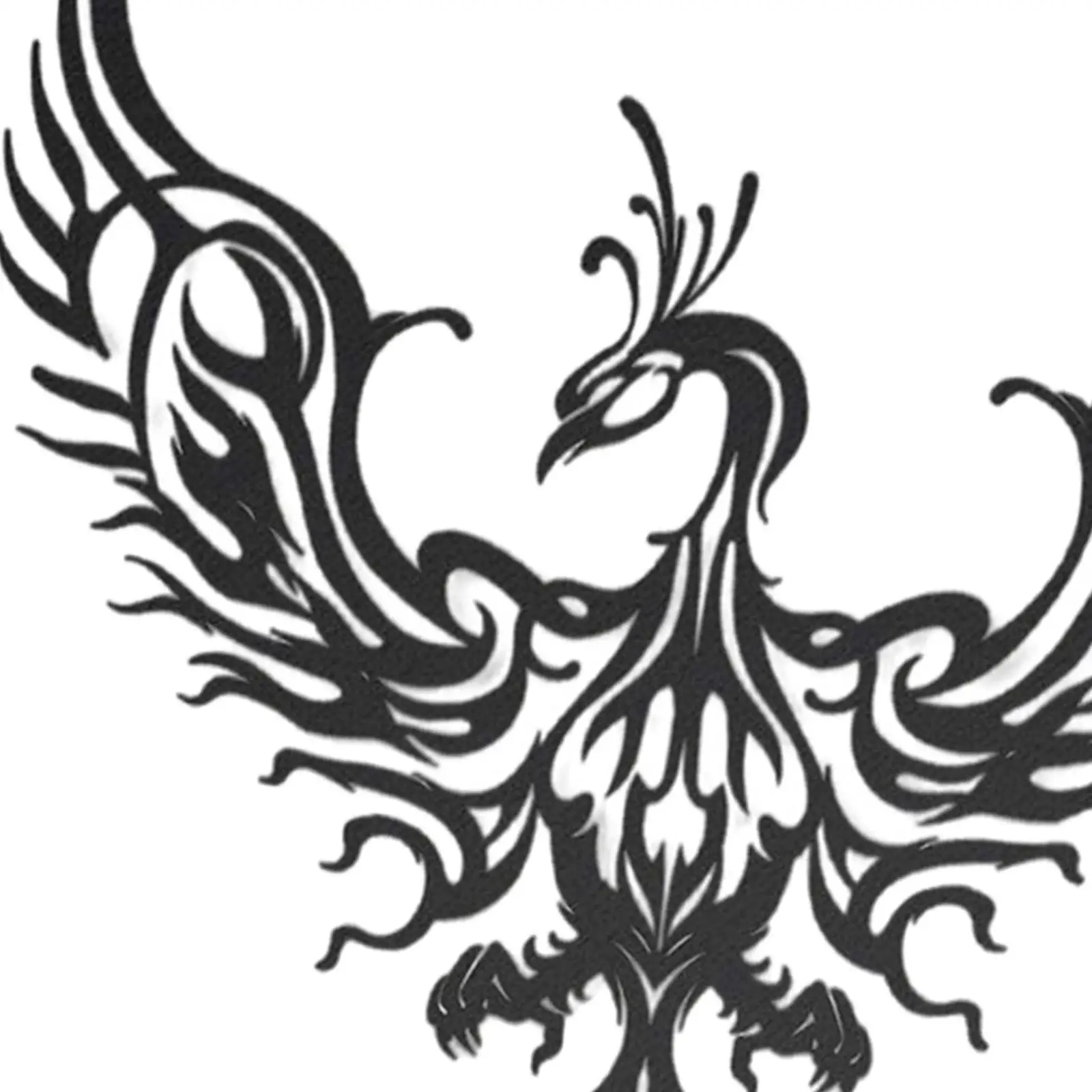 

Metal Phoenix Wall Decor Wall Hanging for Office Indoor Outdoor Decoration