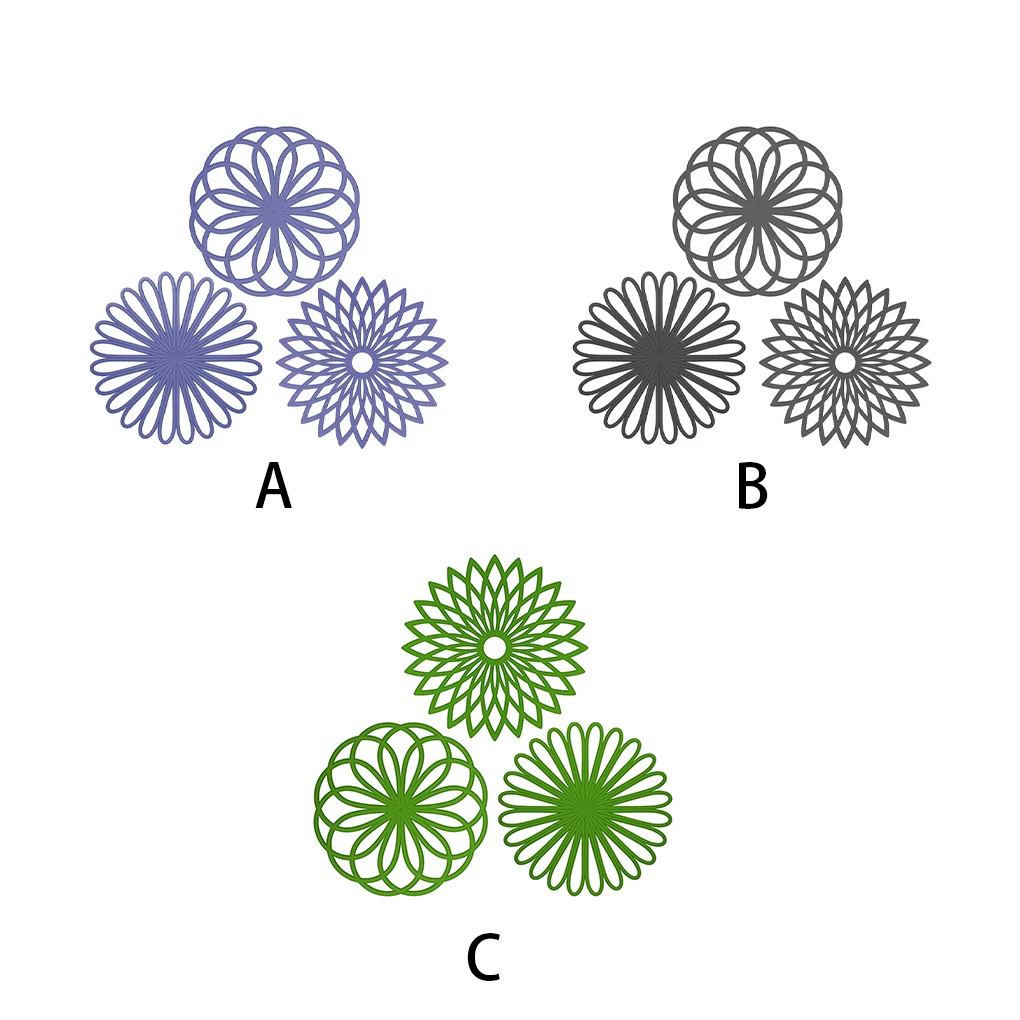 

3 шт силиконовый теплоизоляционный коврик для стола круглая форма антиобжигающая чашка Coaster Pot Салфетка под тарелку поставки фиолетовый